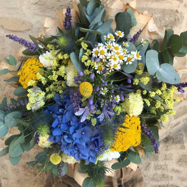 Bouquet de saison, Château-Arnoux-Saint-Auban, Fabilaure