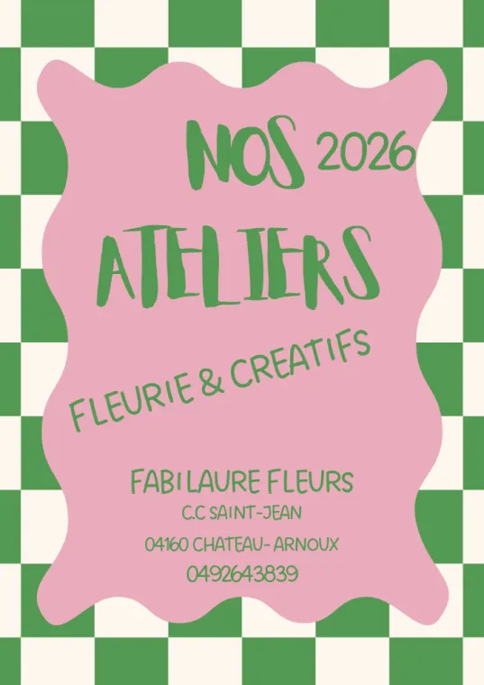 Découvrez les ateliers créatifs de Fabilaure à Château-Arnoux-Saint-Auban, Château-Arnoux-Saint-Auban, Fabilaure